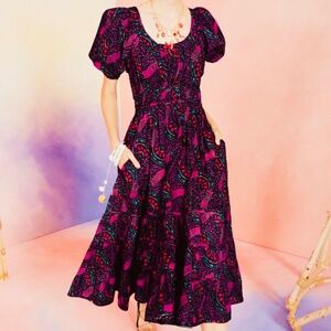 ULLA JOHNSON JUNIPER DRESS SIZE 2 - AS SEEN ON WHITE LOTUS!